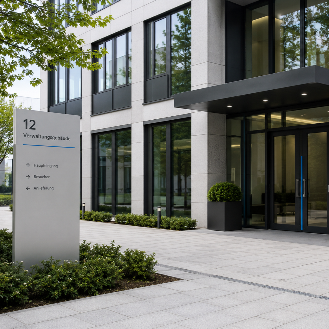 Bürogebäude Betreuung in Ratingen: strukturierte Objektbetreuung, Dienstleisterkoordination und Instandhaltung für Büro- & Verwaltungsgebäude.